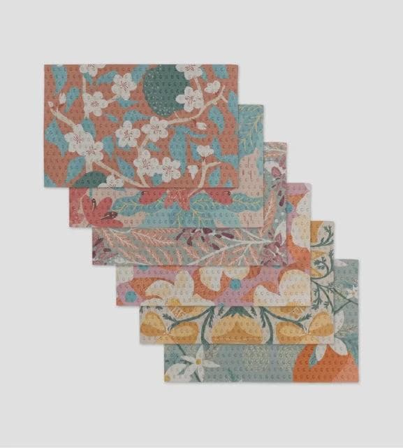 *NEW* Geometry State Flowers Not Paper Towel Set - Image 1