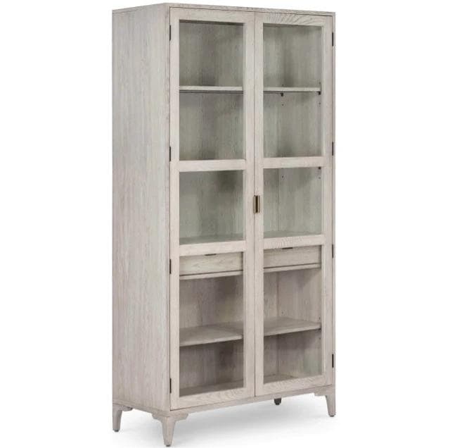 *NEW* Four Hands Viggo Cabinet-Vintage White Oak - Image 1