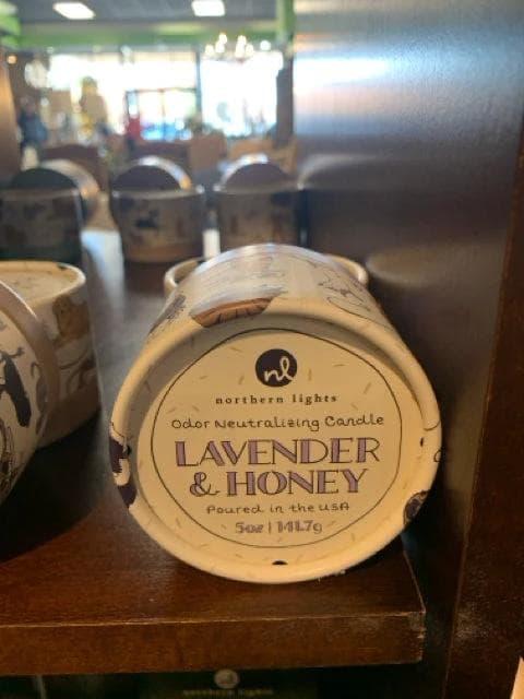PawsON Pet Odor Neutralizing Candle - Lavender & Honey - Image 1