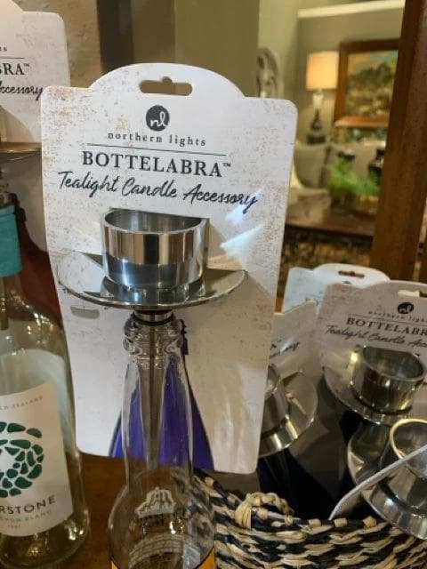 Bottleabra Tealight Holder - pewter - Image 1