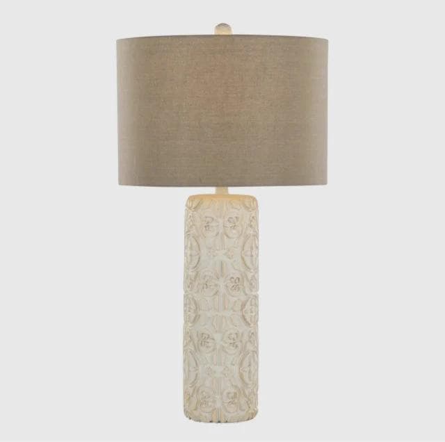 *NEW* Charlotte Table Lamp with Beige Linen Shade - Image 1