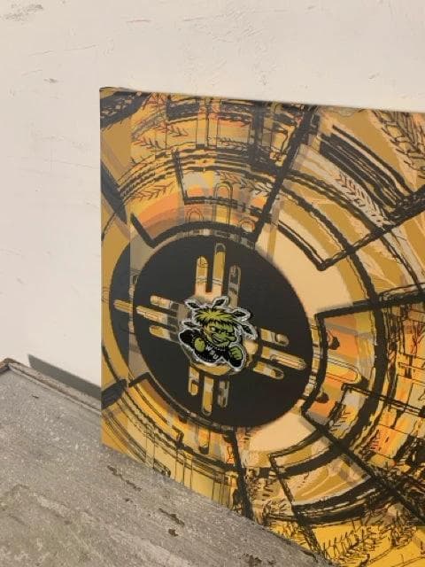 WSU ICT Flag Wrapped Canvas Print By Paul McIntosh - Thumbnail 2