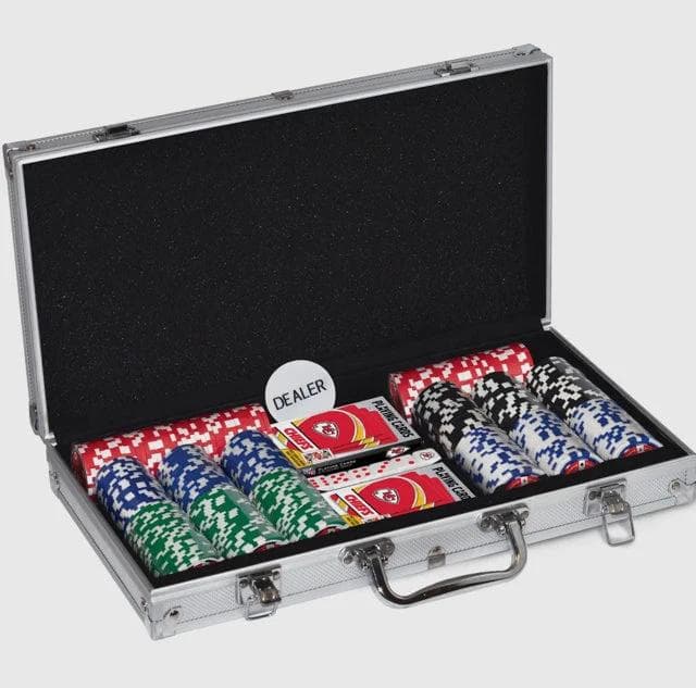 *NEW* Kansas City Chiefs 300 Piece Poker Set - Thumbnail 2