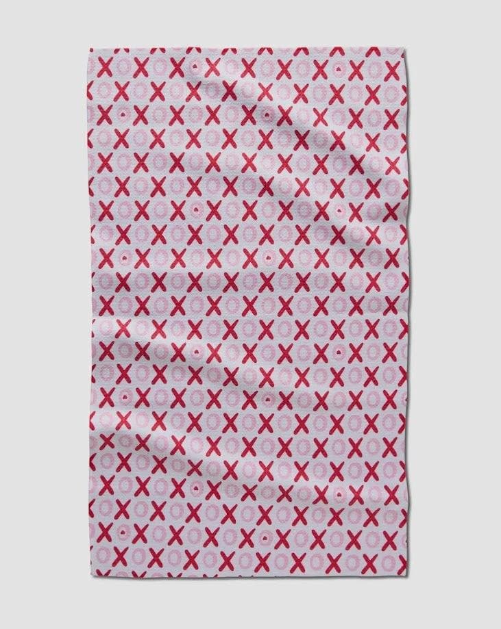 *NEW* Geometry XOXO Tea Towel - Image 1