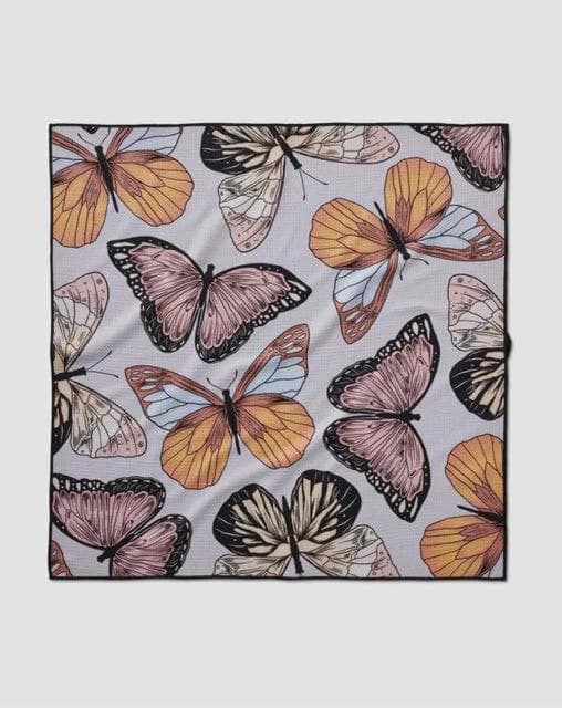 *NEW* Geometry Cute Butterflies Dog Towel - Image 1