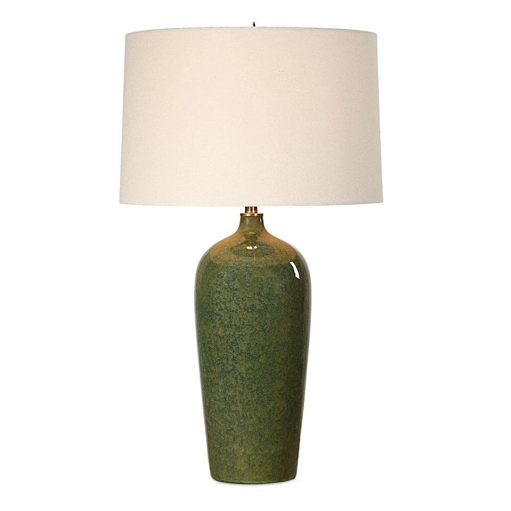 *NEW* Uttermost Emerald Green Ceramic Table Lamp - Image 1