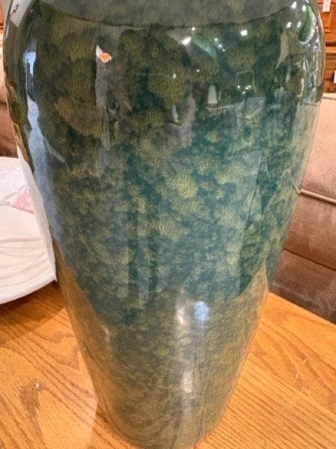 *NEW* Uttermost Emerald Green Ceramic Table Lamp - Thumbnail 3