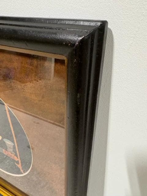 A White Macaw Ifo Jakuchu in Black Frame - Thumbnail 2