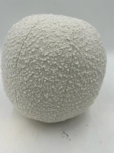 *NEW* Luna 12" Round Ivory Accent Pillow - Image 1