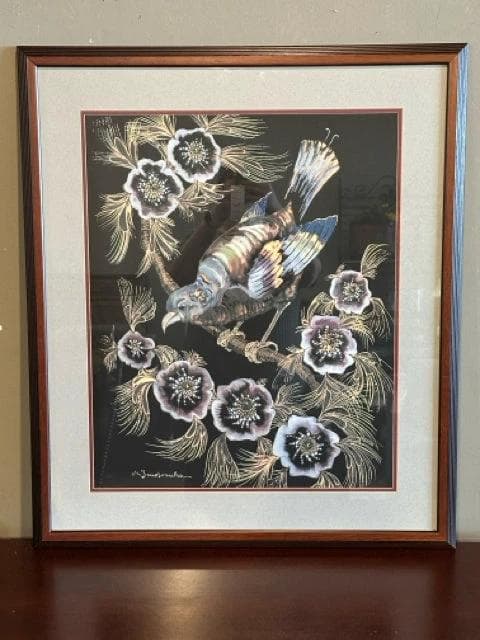 "Bird of Paradise" Framed Print by Michalina Janoszanka - Image 1