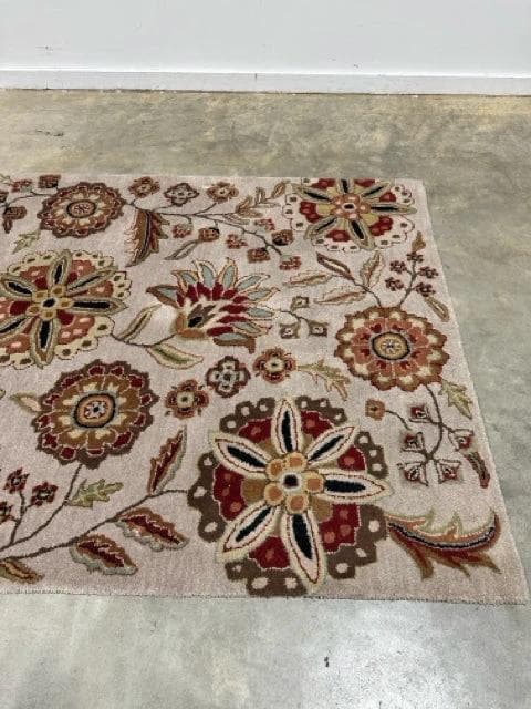 5 X 8 Sureya Athena Wool Multicolor Rug - Thumbnail 2