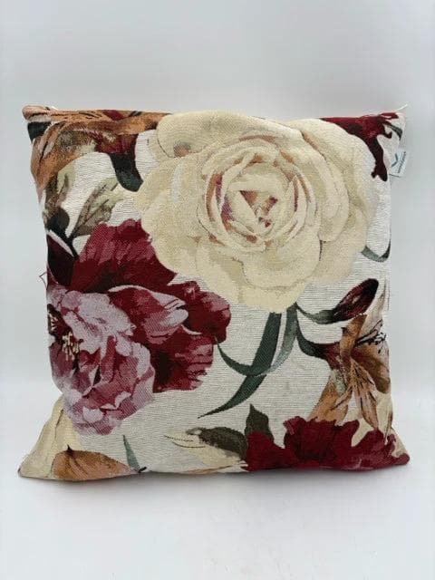 Floral Down-Filled Pillow - Image 1