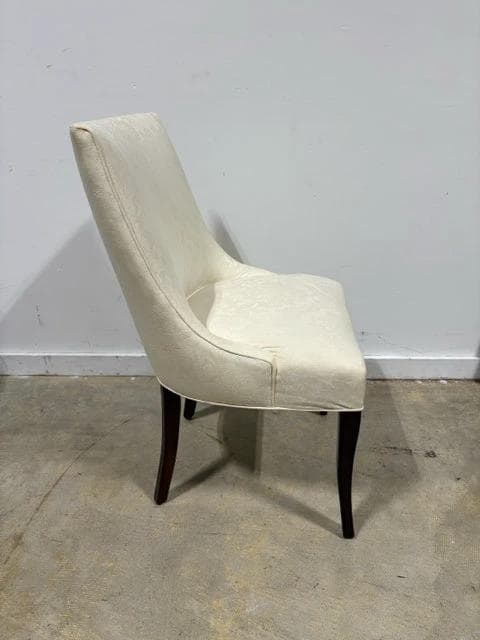 Cream Color Dining Chair - Thumbnail 2
