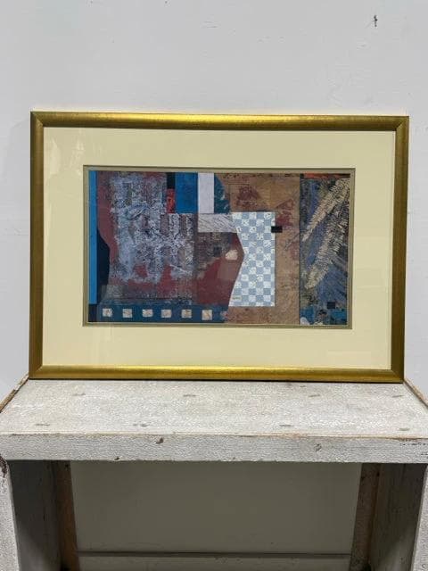 Abstract Collage #2 By P.G. Gravele Framed Wall Art - Image 1