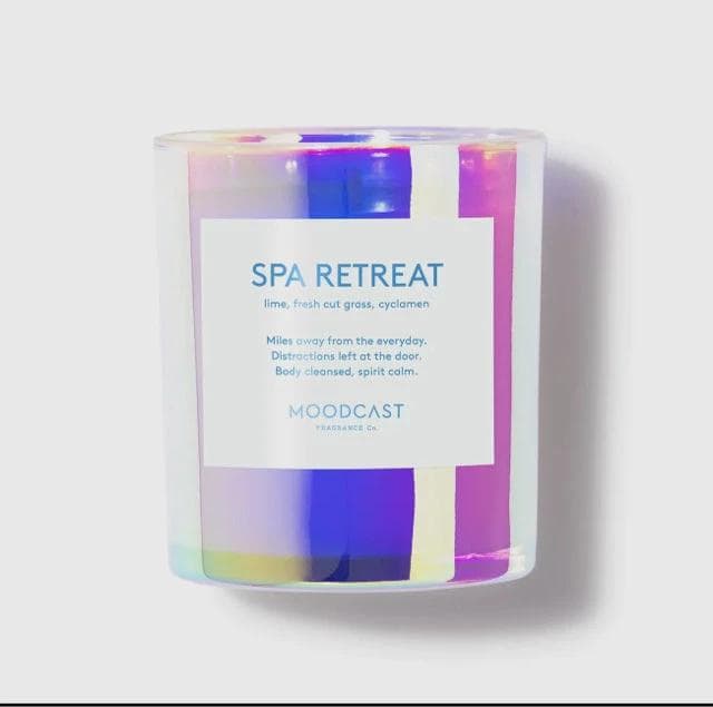 *NEW* Moodcast Fragrance Co Coconut Wax Candle - Spa Retreat 8 oz Glass Jar - Image 1