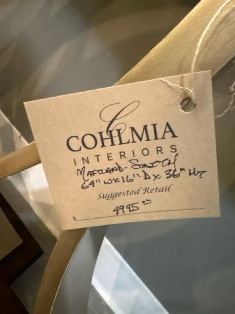 Maitland Smith Black & Gold Console Table - Thumbnail 4