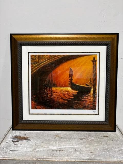 "Under The Bridge" By Marko Framed Print - Image 1