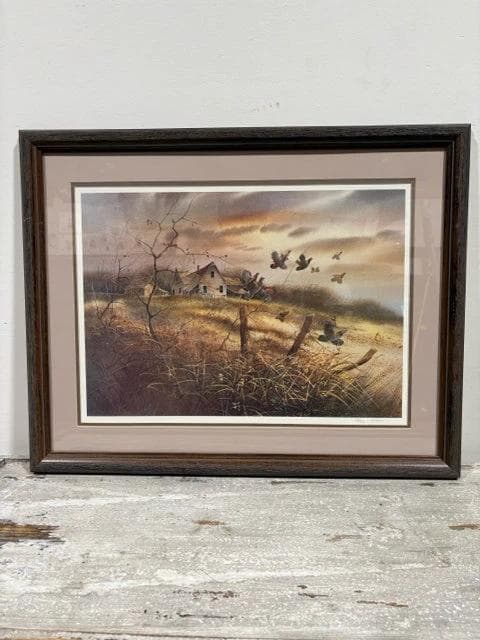 Framed Landscape Artwork By Carter - Image 1