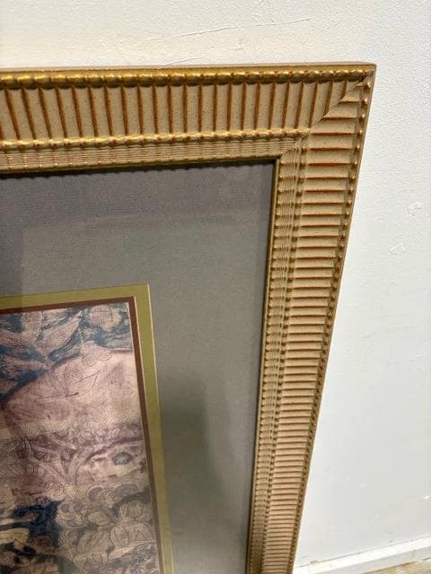 "The Riders" By Prendergast Gold Framed Artwork - Thumbnail 3