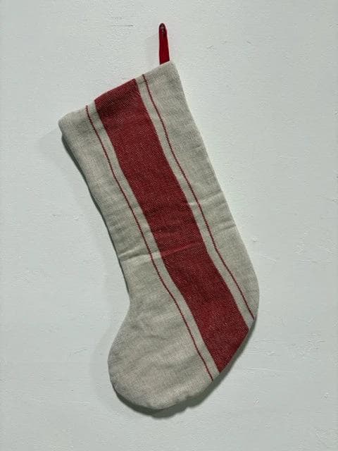 Hearth & Home Red & White Stocking - Image 1