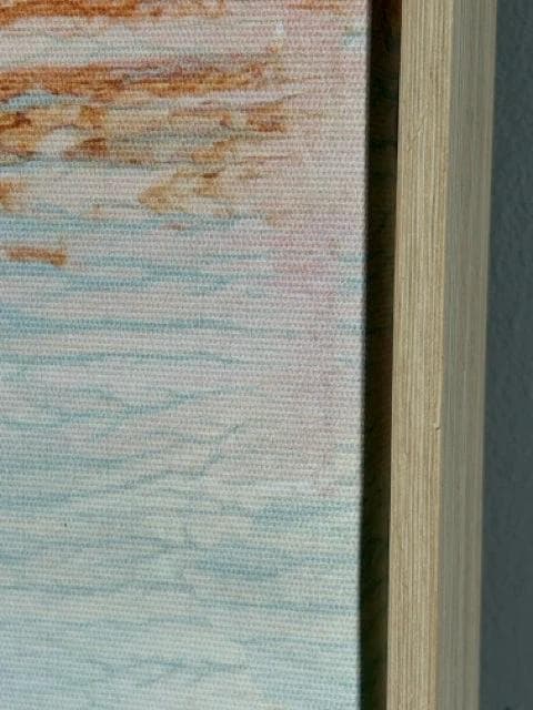 Abstract In Bleached Framed Wall Art - Thumbnail 2