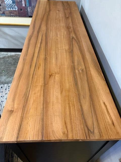 Sierra Living Concepts Black Wooden Modern Bar Cabinet - Thumbnail 4