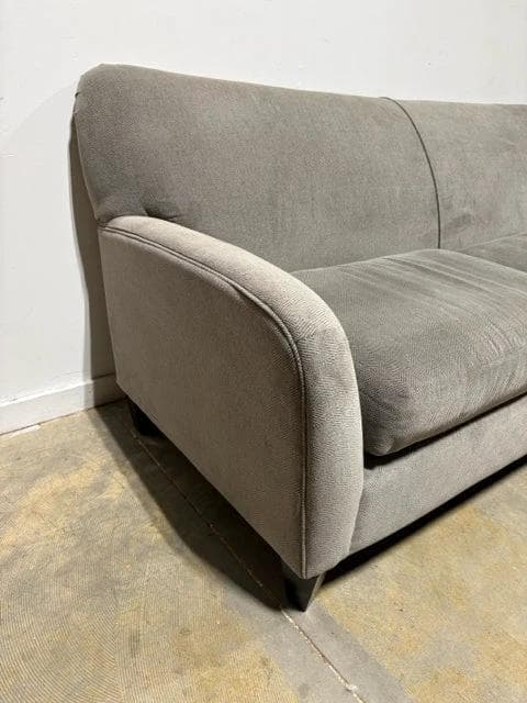 La-Z-Boy Grey Sofa - Thumbnail 2