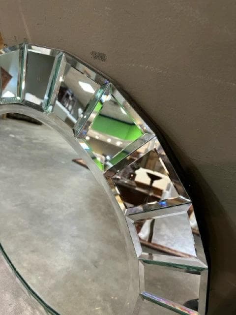 Uttermost Round Glass Beveled Mirror - Thumbnail 2