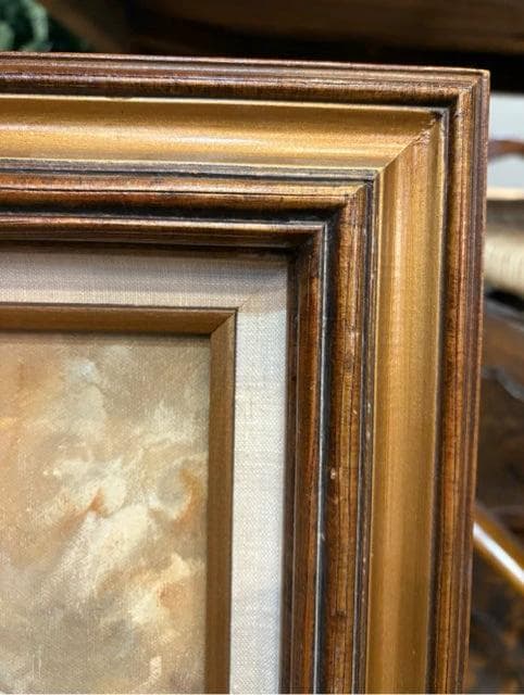 Framed Still Life Composition Of Dinnerware - Thumbnail 2