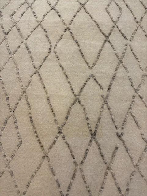 7'9"X9'9" White Sand Jute Area Rug - Thumbnail 2