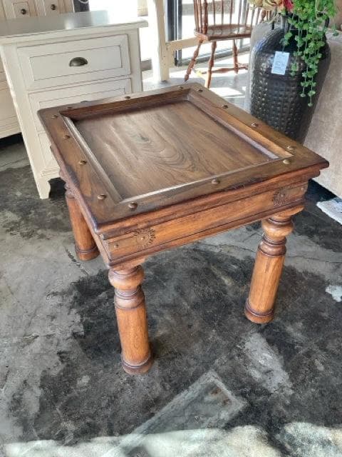Klaussner Wood End Table - Image 1