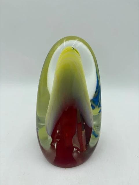 Karg Original Art Glass Signed 2013 Free Form Sculpture Small - Image 1