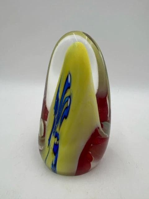 Karg Original Art Glass Signed 2013 Free Form Sculpture Small - Thumbnail 2