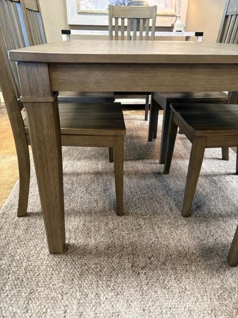 Americana Grey Dining Table with 6 Chairs - Thumbnail 2