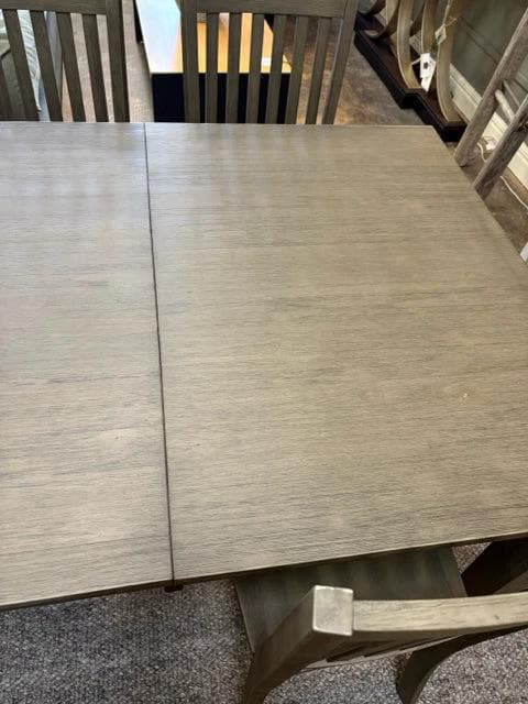 Americana Grey Dining Table with 6 Chairs - Thumbnail 4