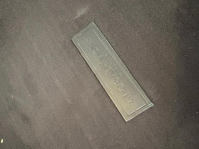 Global Views Black Cowhide Storage Stool With Silver Nailheads - Thumbnail 4