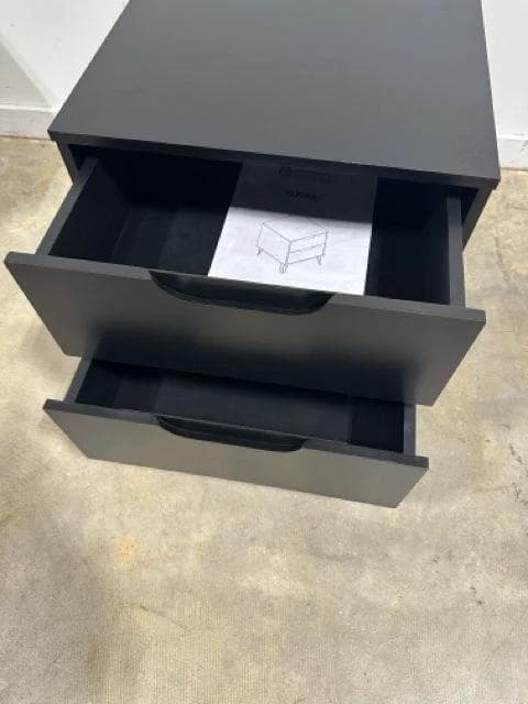 Manhattan Comfort 2 Drawer Nightstand - Thumbnail 3