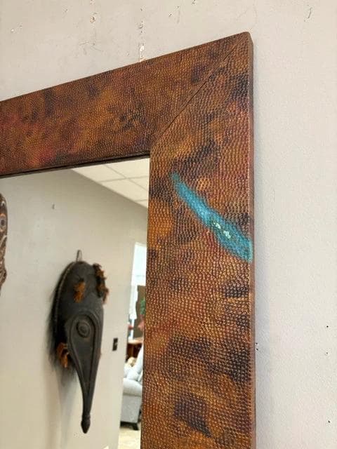 Pakastani Copper Wall Mirror - Thumbnail 2