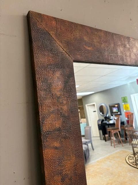 Pakastani Copper Wall Mirror - Thumbnail 3