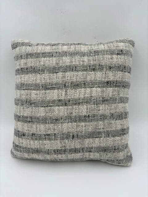 Woven Striped Pillow - Image 1