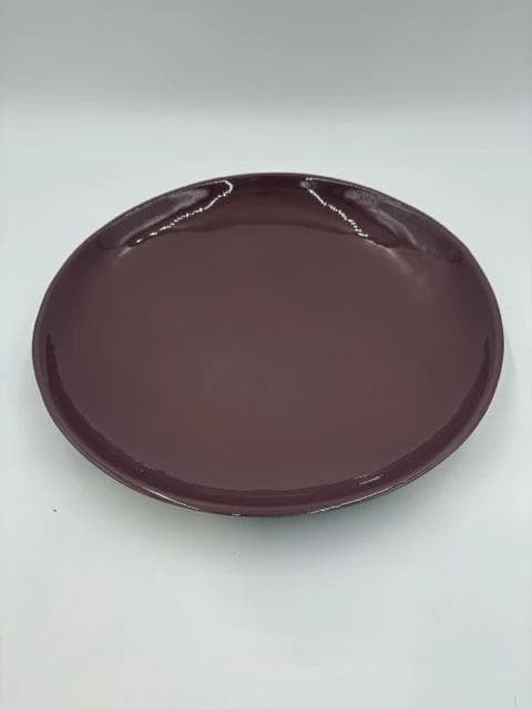 Ethan Allen Plum Ceramic Tray - Image 1