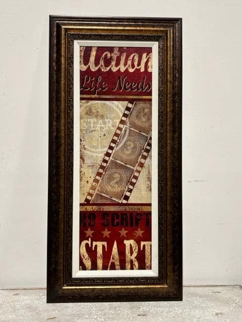 Life Needs No Script Framed Print - Image 1