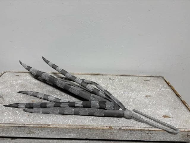 Grey Faux Palm Floral - Image 1