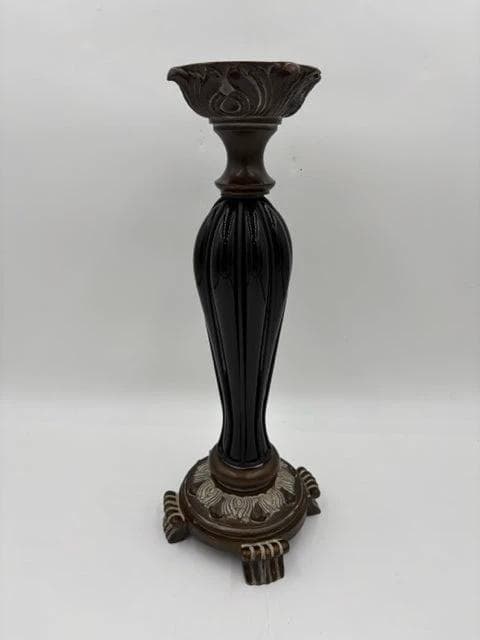 Black And Gold Candleholder - Image 1