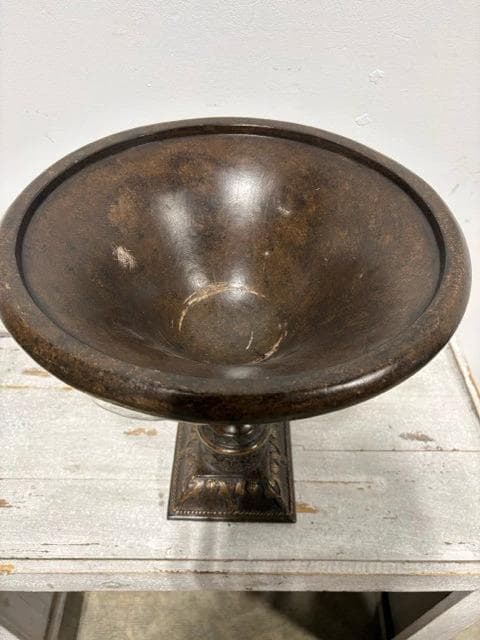 Faux Antler Pedestal Bowl - Thumbnail 2