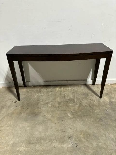 Modern Dark Espresso Console Table - Image 1