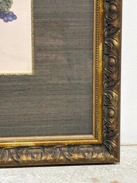 Black Esperione Grape Framed Wall Art - Thumbnail 2