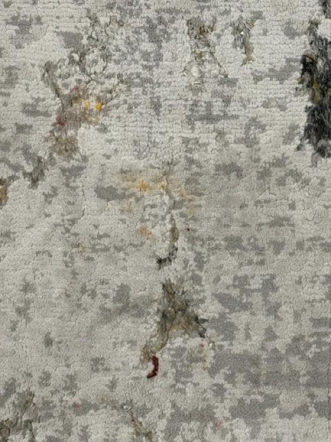 8'10"W 11'9"L Jaipur Cirque Collection Lynne White Sand Area Rug - Thumbnail 4