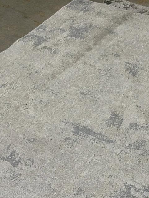 8'10"W 11'9"L Jaipur Cirque Collection Lynne White Sand Area Rug - Thumbnail 6