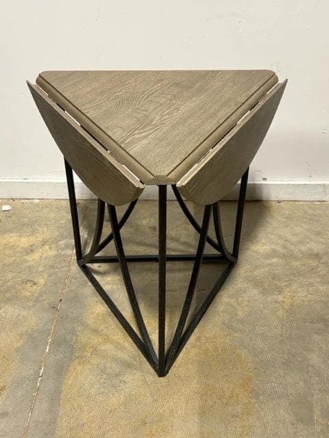 Gabby Home Odessa Cricket Drop Leaf Accent Table - Thumbnail 3